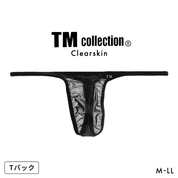 ティーエム コレクション Clearskin ハギナシシャープ TB Tバック ビキニ メンズ 大きいサイズ TM collection