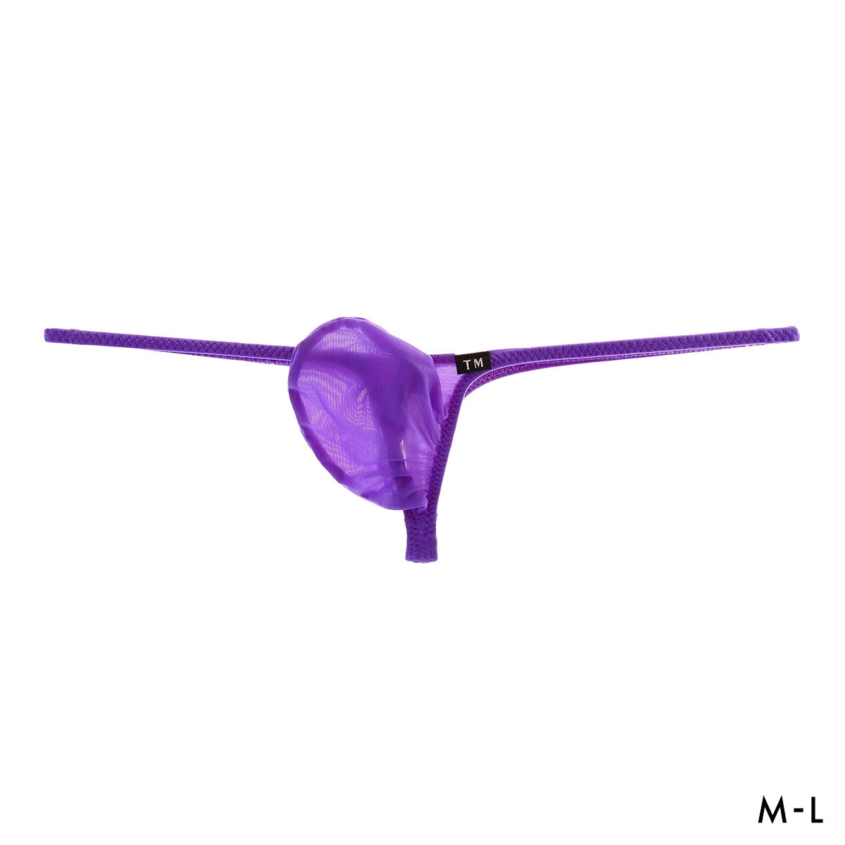 ティーエム コレクション Clearskin MAX low-rise Bulge TB Tバック ビキニ メンズ 日本製 TM collection(PU-パープル-M)