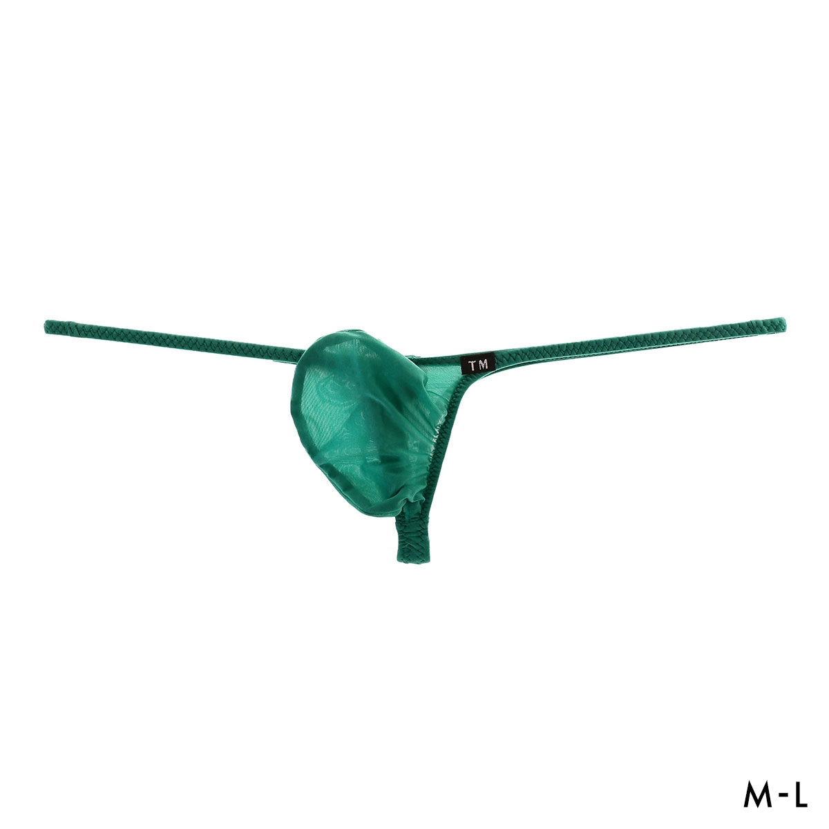 ティーエム コレクション Clearskin MAX low-rise Bulge TB Tバック ビキニ メンズ 日本製 TM collection(GR-グリーン-M)