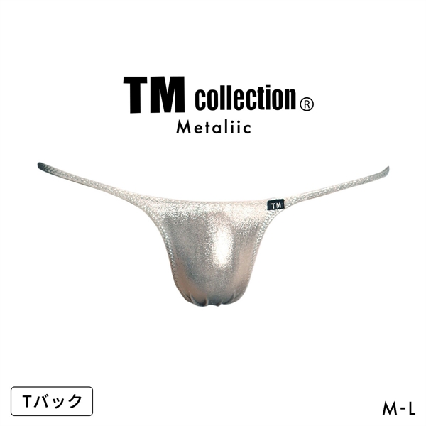 ティーエム コレクション Metaliic ハギナシシャープ TB Tバック ビキニ メンズ TM collection 日本製