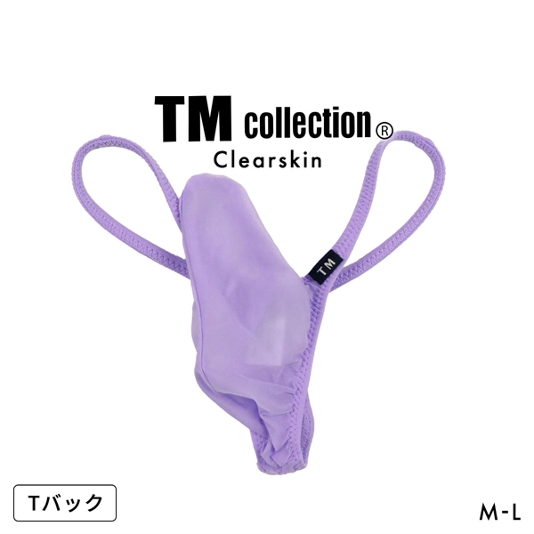 ティーエム コレクション Clearskin Back gather JUST IMPACT HORN TB BIKINI Tバック ビキニ メンズ TM collection