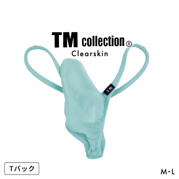 ティーエム コレクション Clearskin Back gather JUST IMPACT HORN TB BIKINI Tバック ビキニ メンズ TM collection