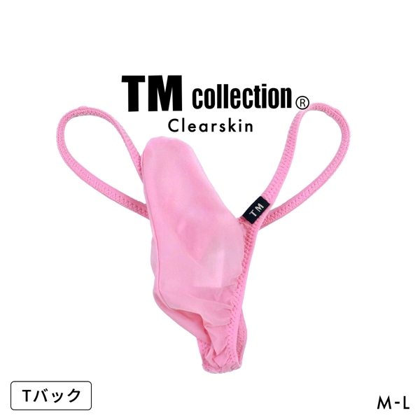 ティーエム コレクション Clearskin Back gather JUST IMPACT HORN TB BIKINI Tバック ビキニ メンズ TM collection