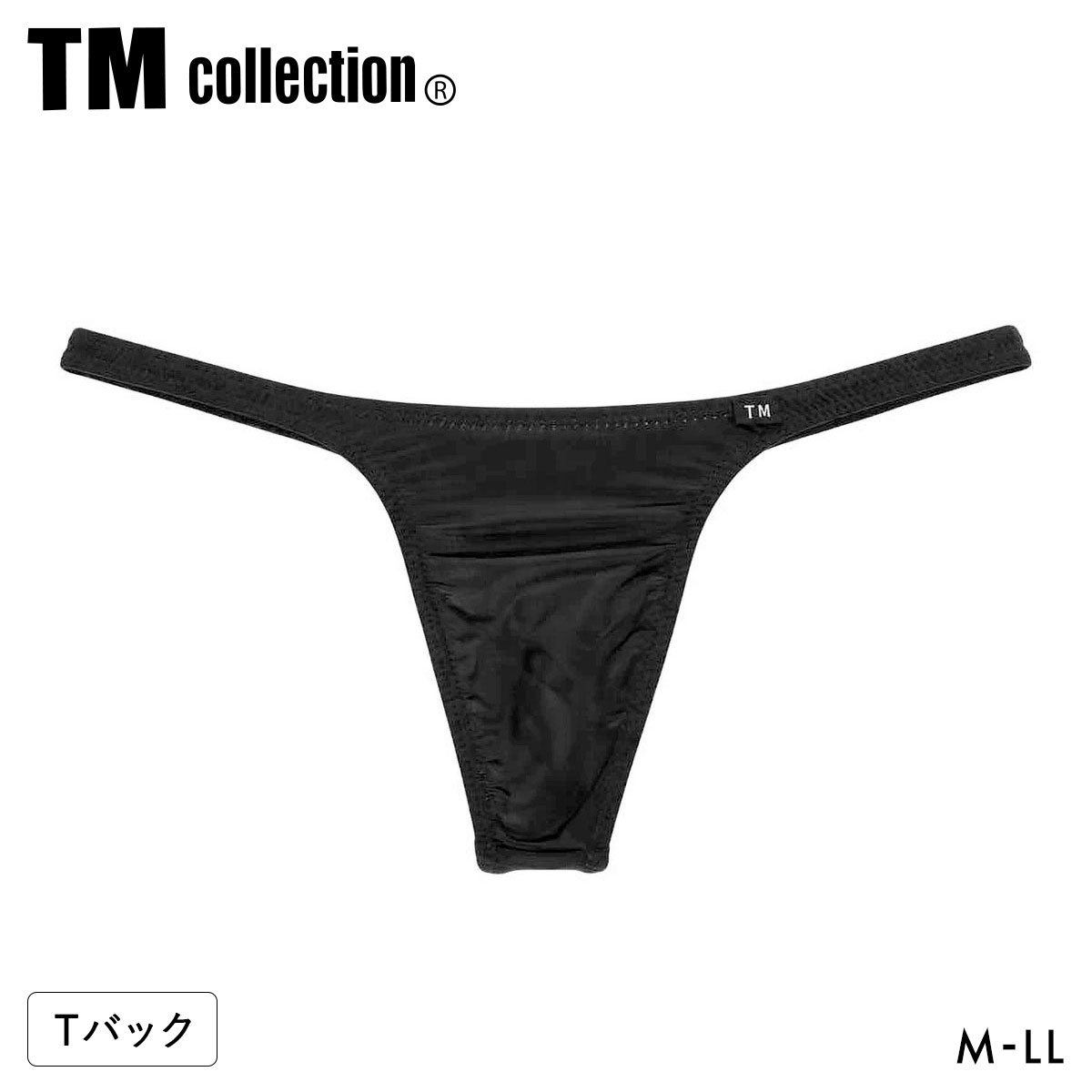 ティーエム コレクション YKS 定番スタイル ハイレグ TB Tバック ビキニ TM collection メンズ 日本製(BK-ブラック-M)
