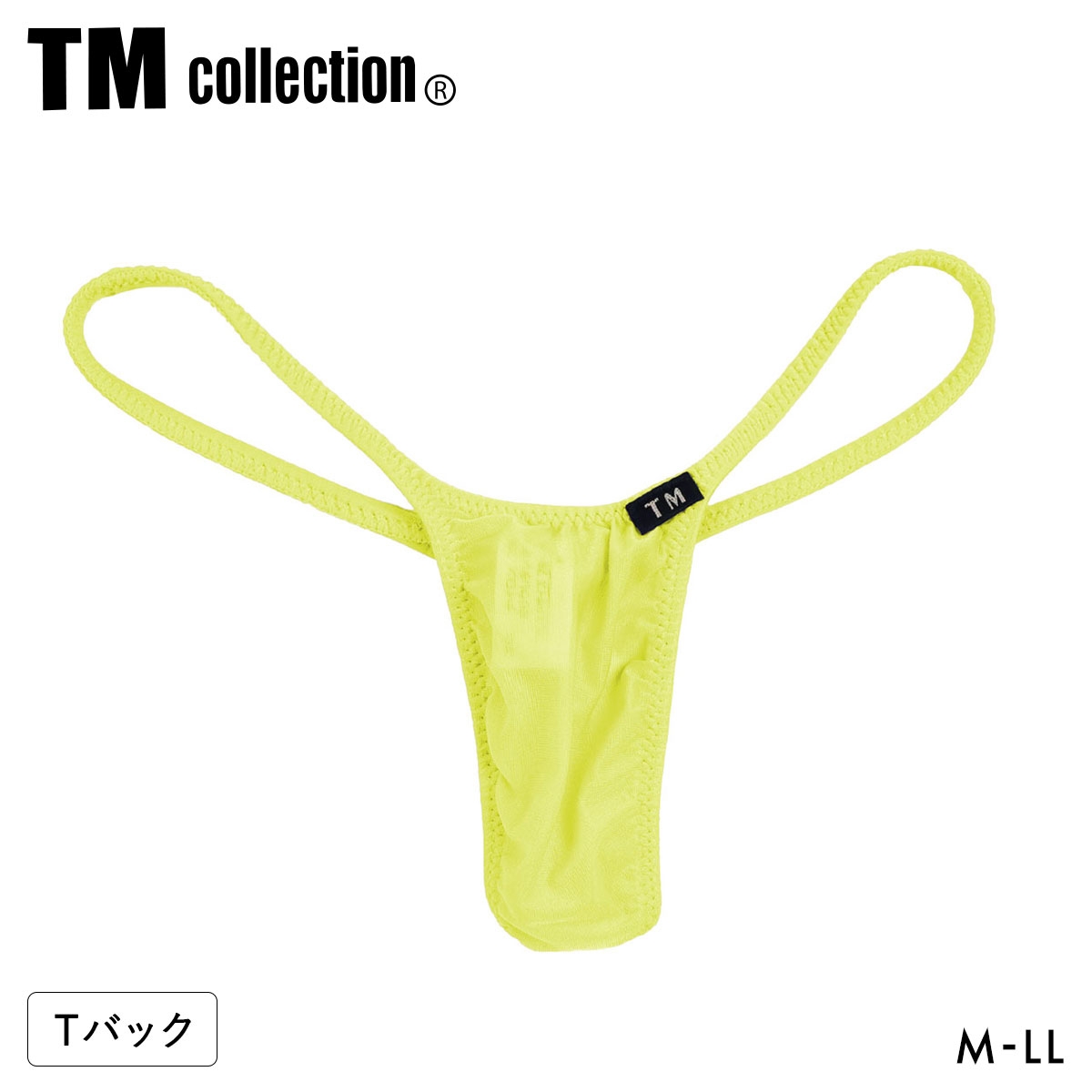 ティーエム コレクション Clearskin ハギナシシャープ low-rise TB Tバック メンズ TM collection 日本製(GR-グリーン-M)
