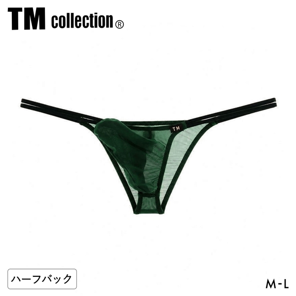 ティーエム コレクション Clearskin Double loop HB ハーフバック ビキニ メンズ TM collection 日本製