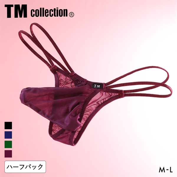 ティーエム コレクション Clearskin Double loop HB ハーフバック ビキニ メンズ TM collection 日本製