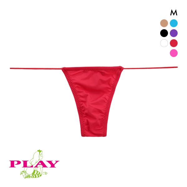 ユニセックス PLAY STRIKESKIN 極細丸ゴム Tバック M ビキニ ジェンダーレス ユニセックス 男女兼用 TM