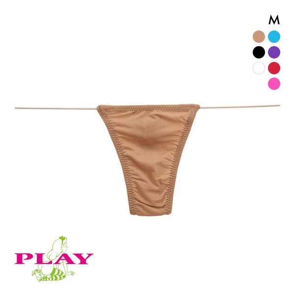 ユニセックス PLAY STRIKESKIN 極細丸ゴム Tバック M ビキニ ジェンダーレス ユニセックス 男女兼用 TM