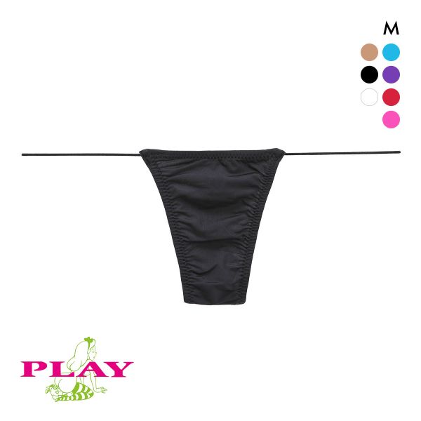 ユニセックス PLAY STRIKESKIN 極細丸ゴム Tバック M ビキニ ジェンダーレス ユニセックス 男女兼用 TM
