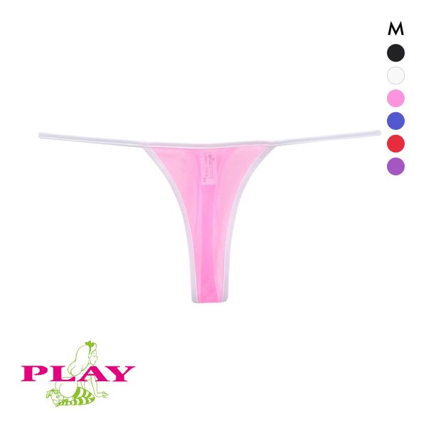 ターキー TURKEY Ladys PLAY ホワイトバインダー ハーフシースルー　Tバック