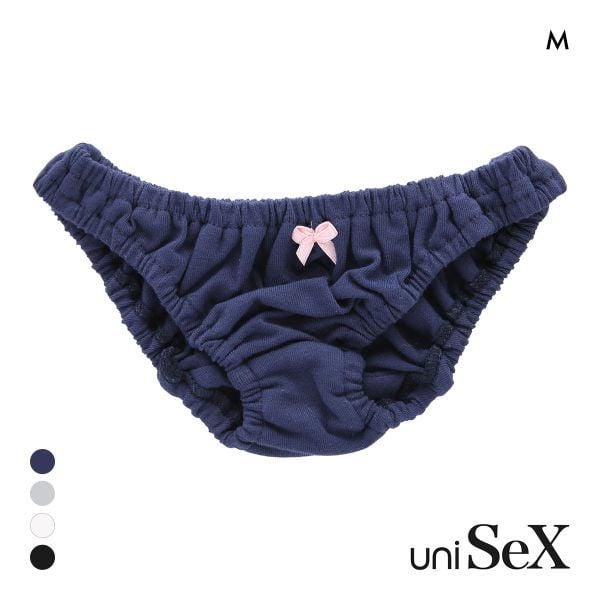 ユニセックス PLAY Lyocell 超ローライズインゴムキュートショーツ Ladys ハーフバック M ビキニ ジェンダーレス TM