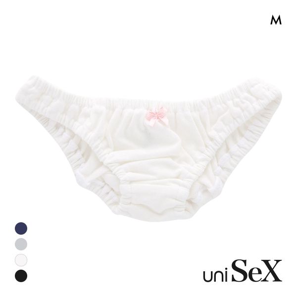 ユニセックス PLAY Lyocell 超ローライズインゴムキュートショーツ Ladys ハーフバック M ビキニ ジェンダーレス TM