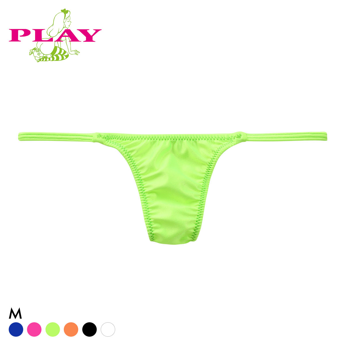 PLAY WET super low-rise TB Tバック ビキニ レディース TURKEY TM collection(GR-グリーン-M)