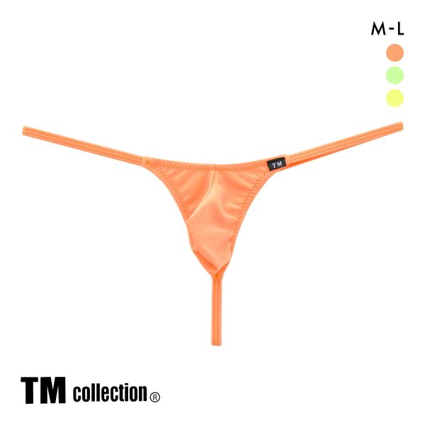 ティーエム コレクション TM collection キラキラ2WAY とんがり Gストリング ML メンズ 前とじ ビキニ Tバック 日本製