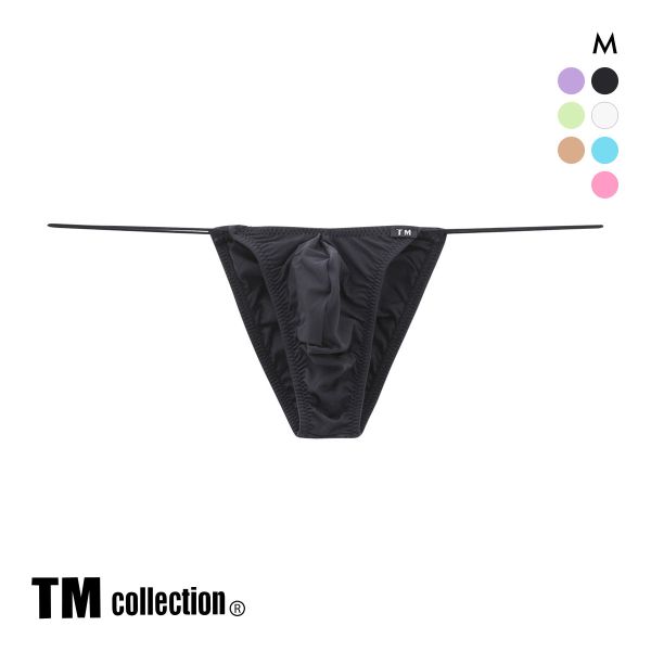 ティーエム コレクション GMF 極細丸ゴム Vカット ハーフバック HB TM collection サイドストラップ HB