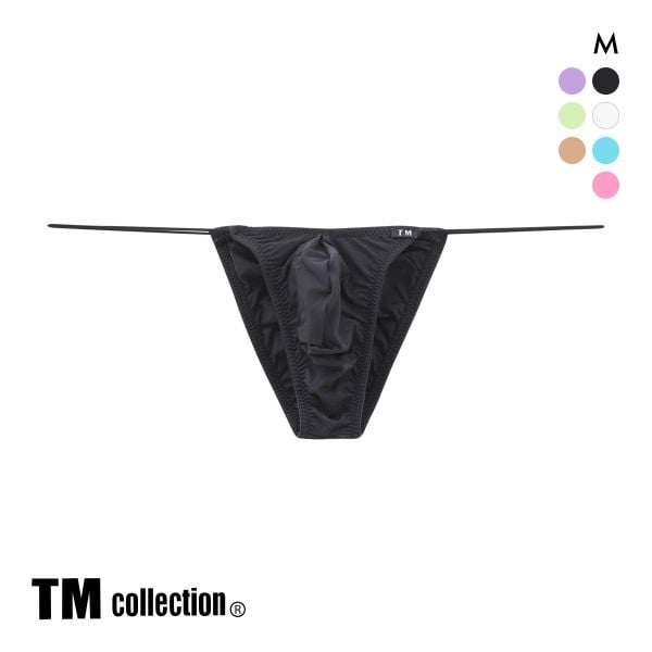 ティーエム コレクション GMF 極細丸ゴム Vカット ハーフバック HB TM collection サイドストラップ HB