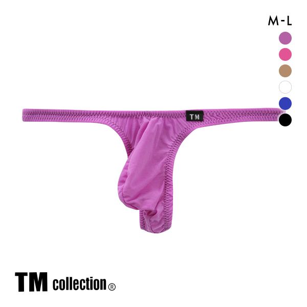 ティーエム コレクション SMK ツノ型シャープカットバルジ Tバック ML もっこり メンズ 前とじ ビキニ 日本製 TM collection