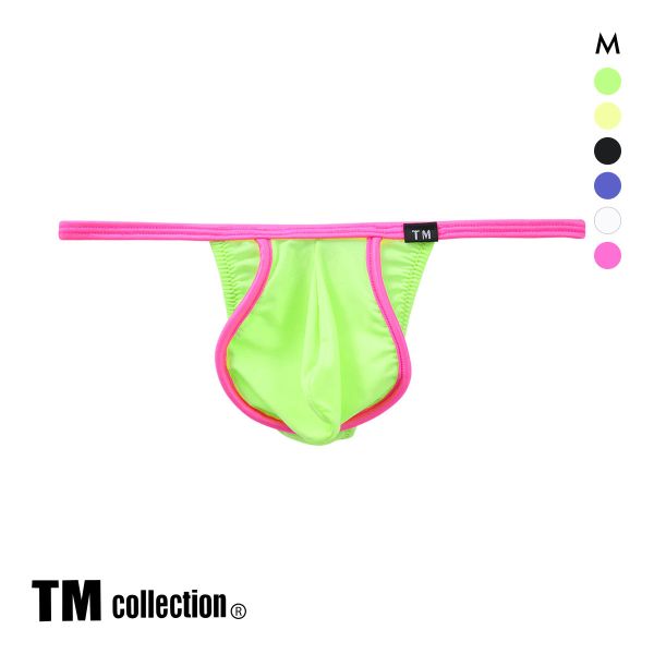 ティーエム コレクション STRIKESKIN×WET Hammer Accent Tバック M もっこり メンズ 前とじ ビキニ 日本製 TM collection
