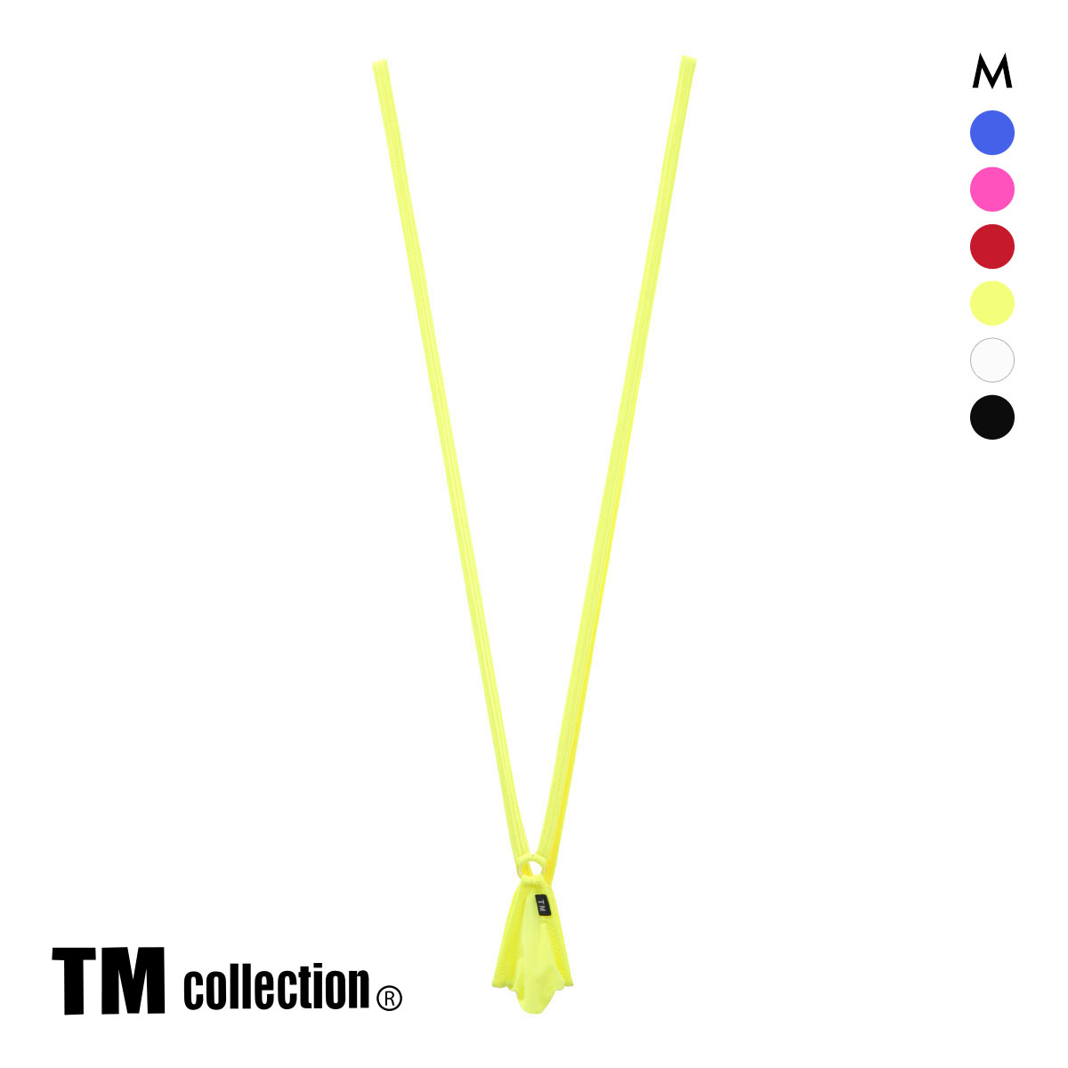 ティーエム コレクション WET × STRIKESKIN ひょうたんフロント サスペンダー M セクシー メンズ 前とじ TM collection(YE-イエロー-M)