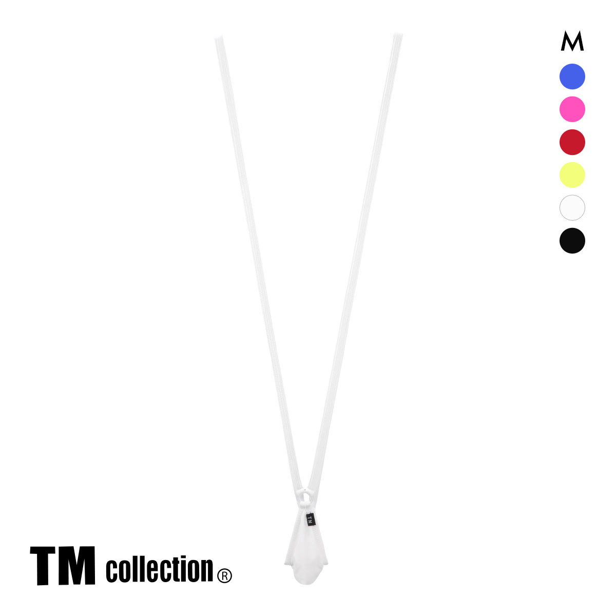 ティーエム コレクション WET × STRIKESKIN ひょうたんフロント サスペンダー M セクシー メンズ 前とじ TM collection(WH-ホワイト-M)
