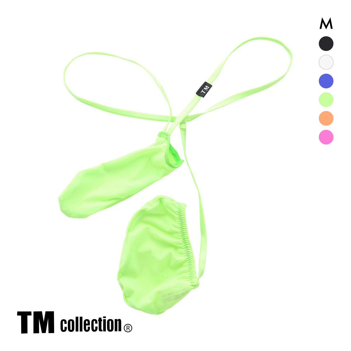 ティーエム コレクション STRIKESKIN 合体一角玉袋 G-string ストライクスキン メンズ TM collection(GR-グリーン-M)