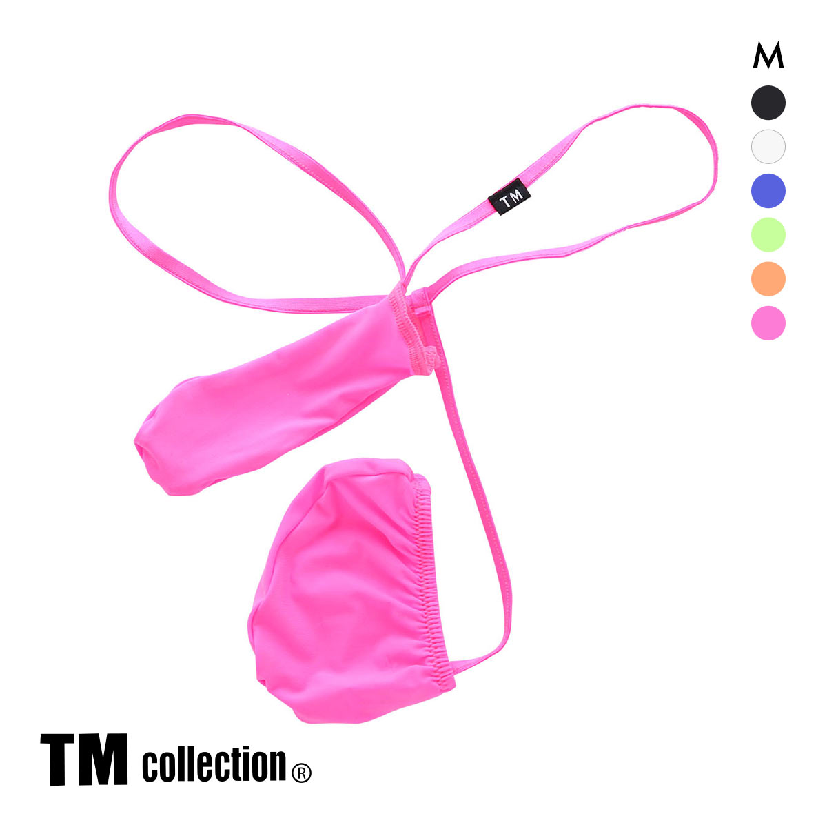ティーエム コレクション STRIKESKIN 合体一角玉袋 G-string ストライクスキン メンズ TM collection(PI-ピンク-M)