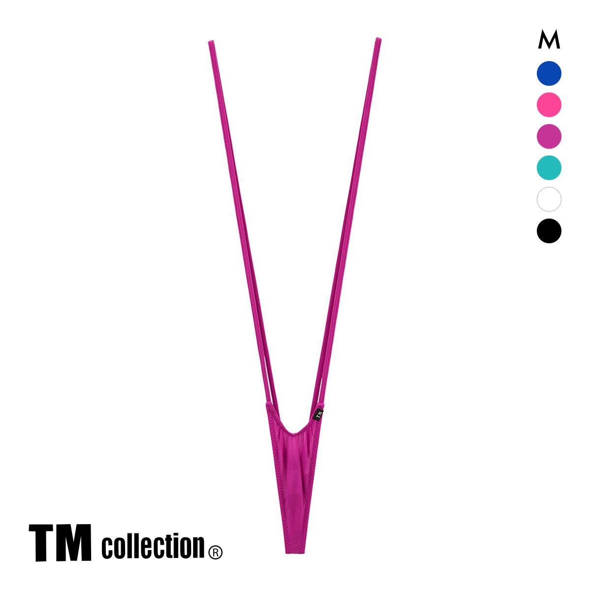 ティーエム コレクション 　ひょうたんフロント サスペンダー M セクシー メンズ 前とじ TM collection(CAS-カシス-M)