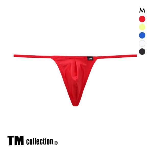 ティーエム コレクション WET Binder Gストリング Yバック M メンズ ビキニ ブリーフ セクシー 前閉じ