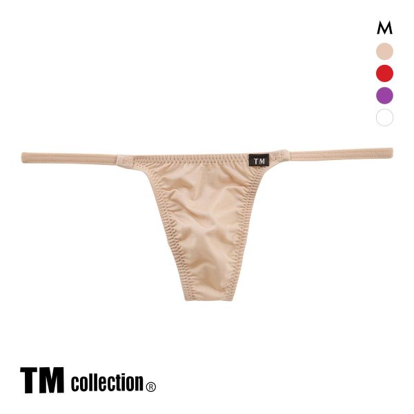 ティーエム コレクション ナイロンベア天 ハギナシシャープ TB M メンズ ビキニ Tバック TM collection