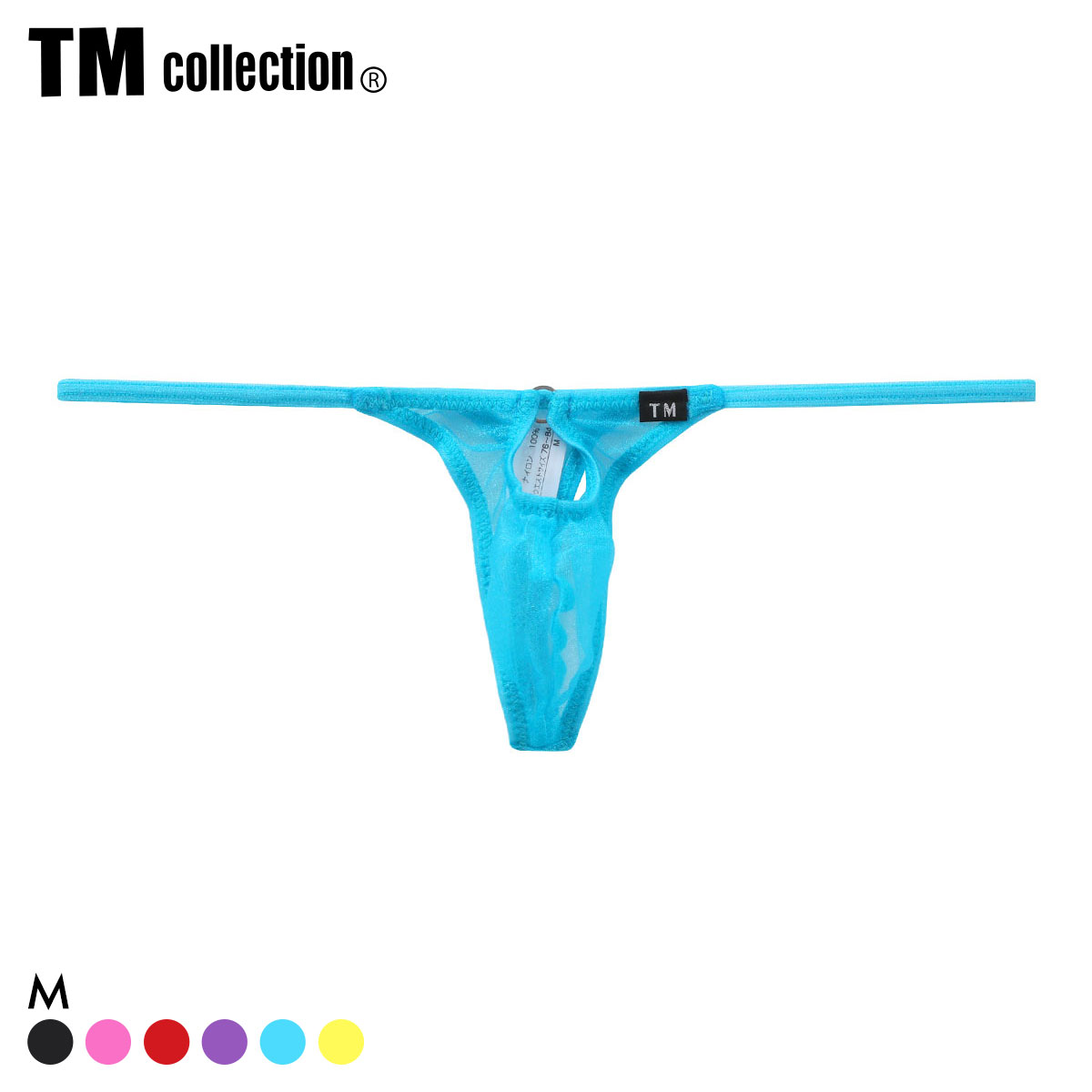 ティーエム コレクション Sparkhalf フロントリングホール TB Tバック メンズ TM collection(SX-サックス-M)