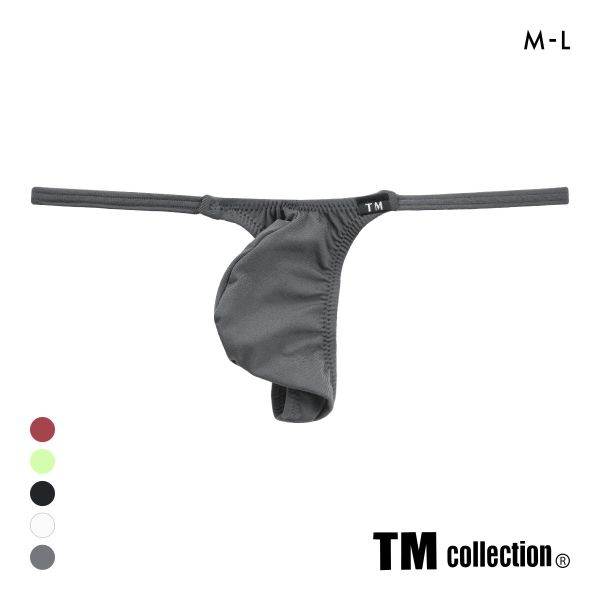 ティーエム コレクション Newskin side string Bulge Tバック M メンズ 前とじ TM collection