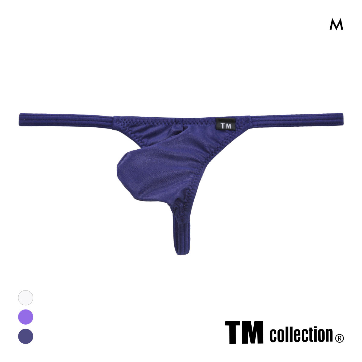 ティーエム コレクション Superwet とんがり G-STRING M TM collection(NV-ネイビー-M)