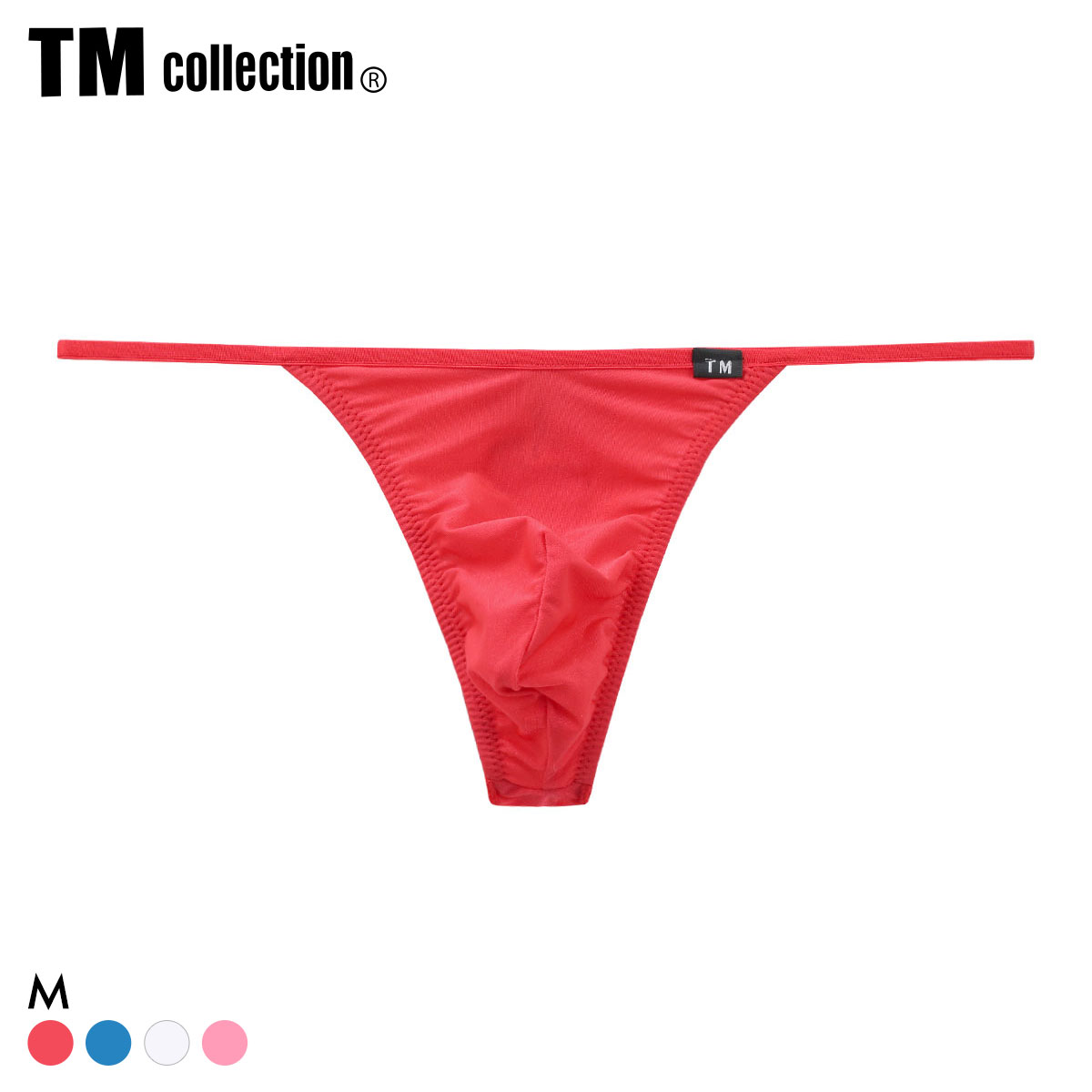 ティーエム コレクション さらっと2wayウエストマイクロ ノンライン風 TB Tバック ビキニ メンズ TM collection