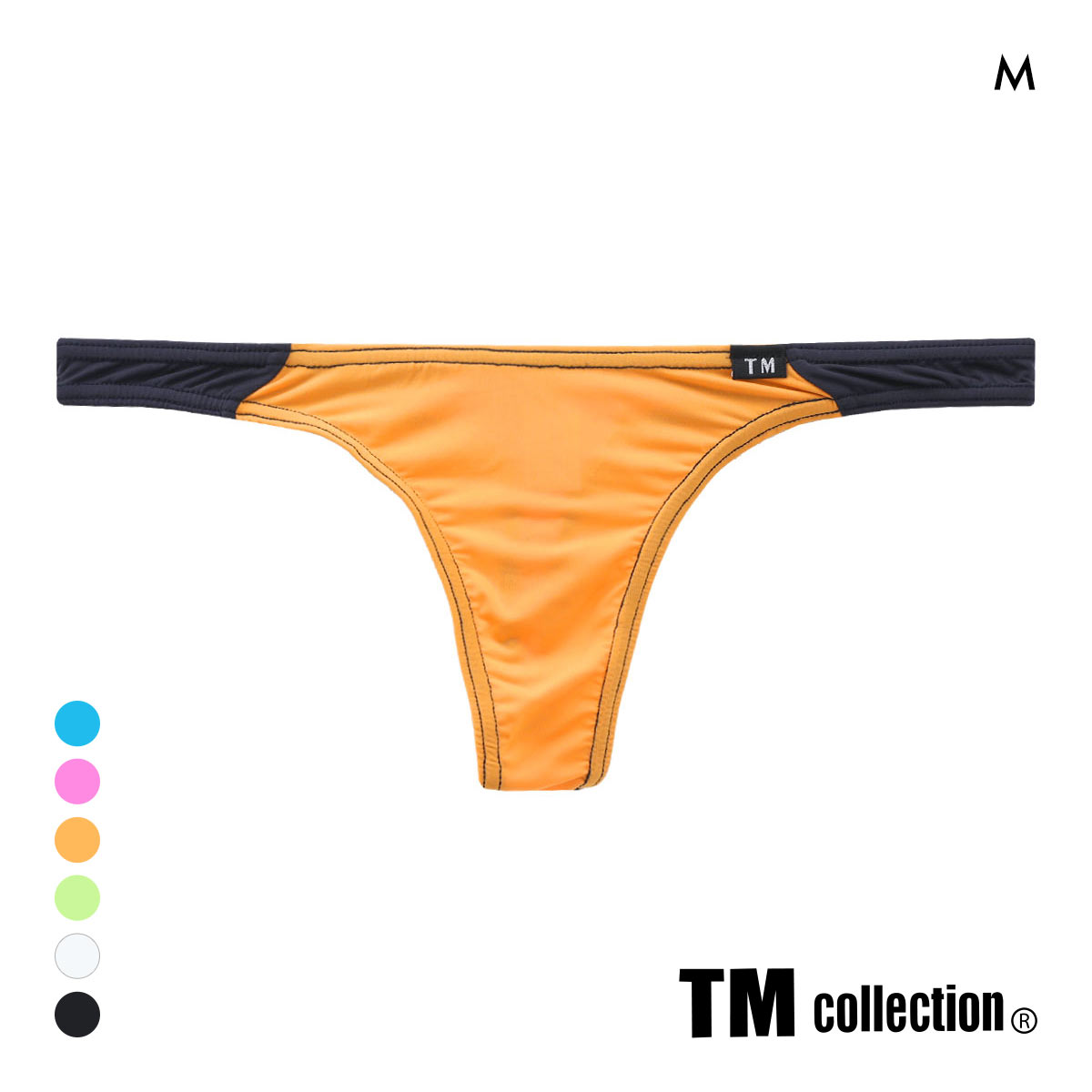 ティーエム コレクション STRIKESKIN Speedy Tバック ビキニ TM collection(OR-オレンジ-M)