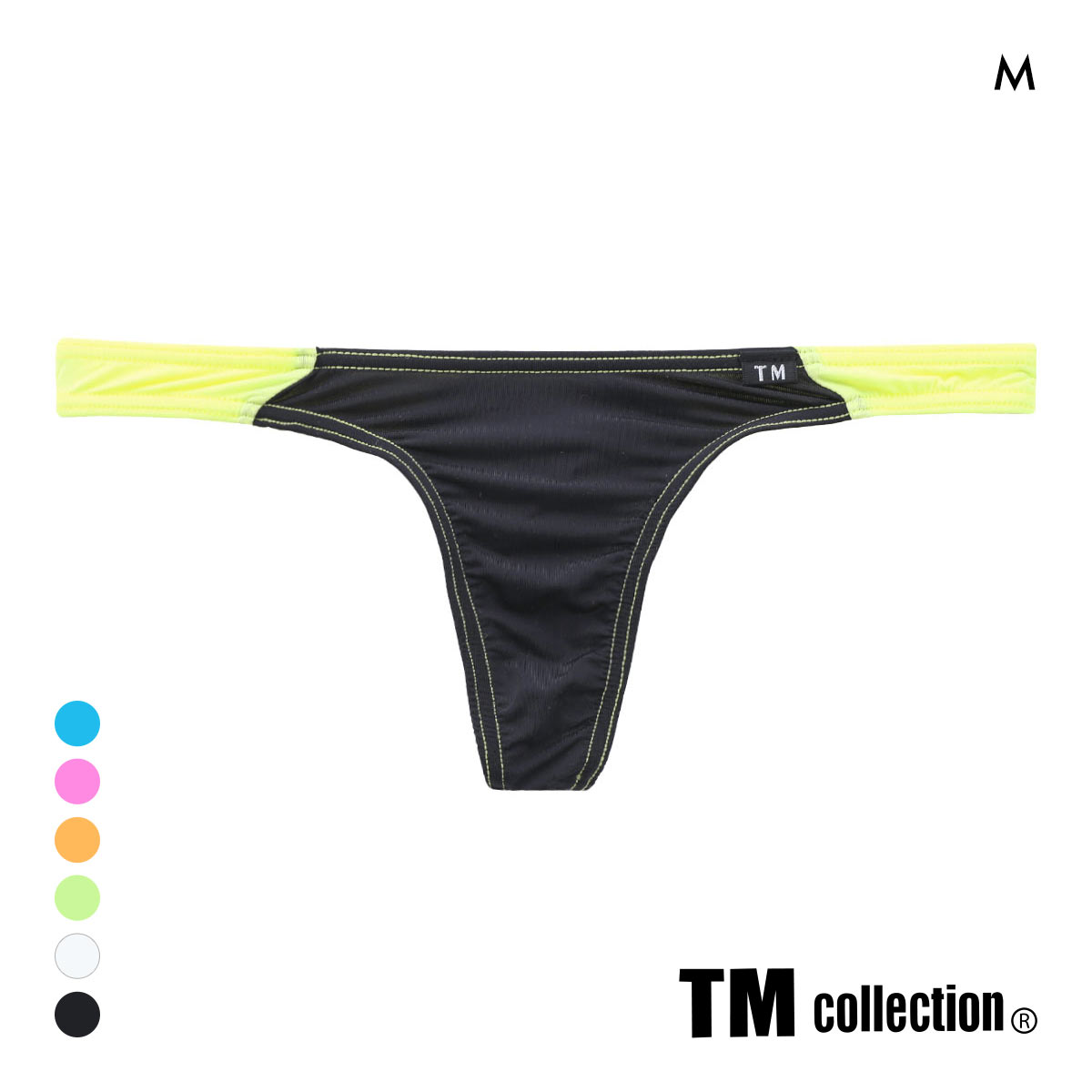 ティーエム コレクション STRIKESKIN Speedy Tバック ビキニ TM collection(BK-ブラック-M)