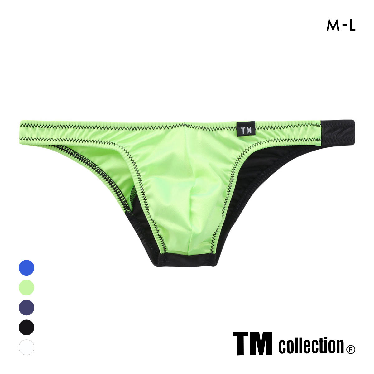 ティーエム コレクション WET 2tone Sporty BIKINI ビキニ TM collection(GR-グリーン-M)