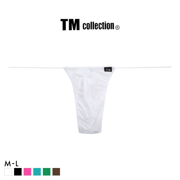 ティーエム コレクション ガーゼ調 2way 極細丸ゴム sharp TB Tバック ビキニ TM collection
