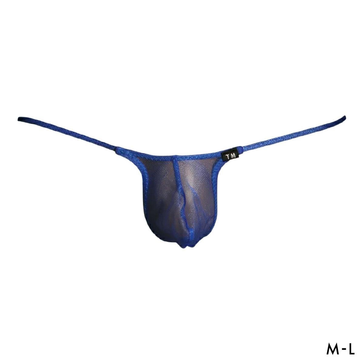 ティーエム コレクション Sparkhalf Bulge style TB Tバック ビキニ メンズ TM collection 日本製(BU-ブルー-M)