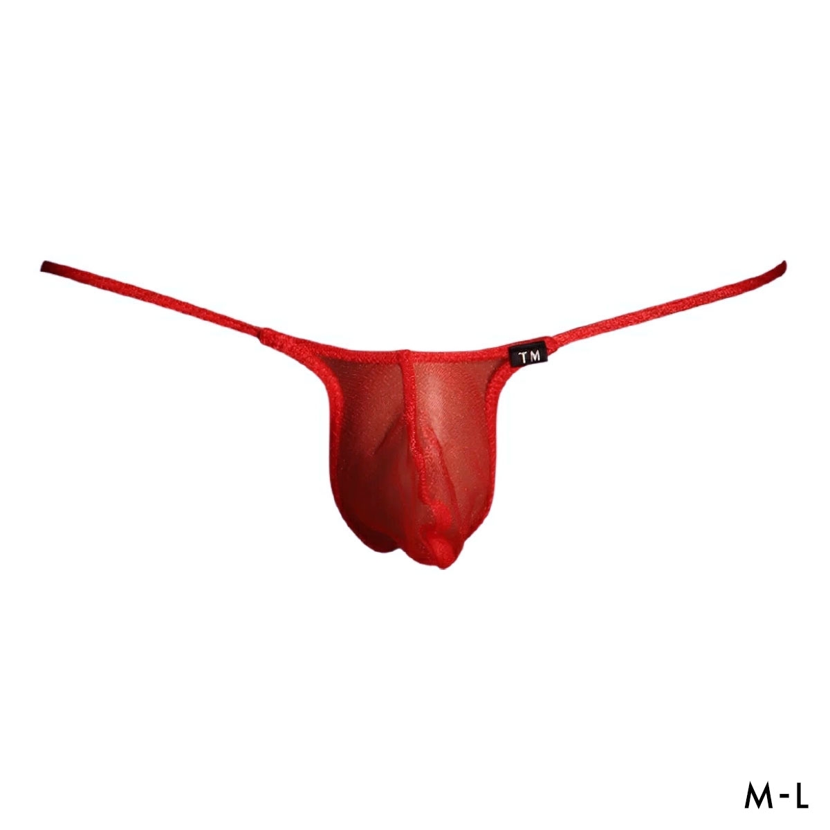 ティーエム コレクション Sparkhalf Bulge style TB Tバック ビキニ メンズ TM collection 日本製(RE-レッド-M)