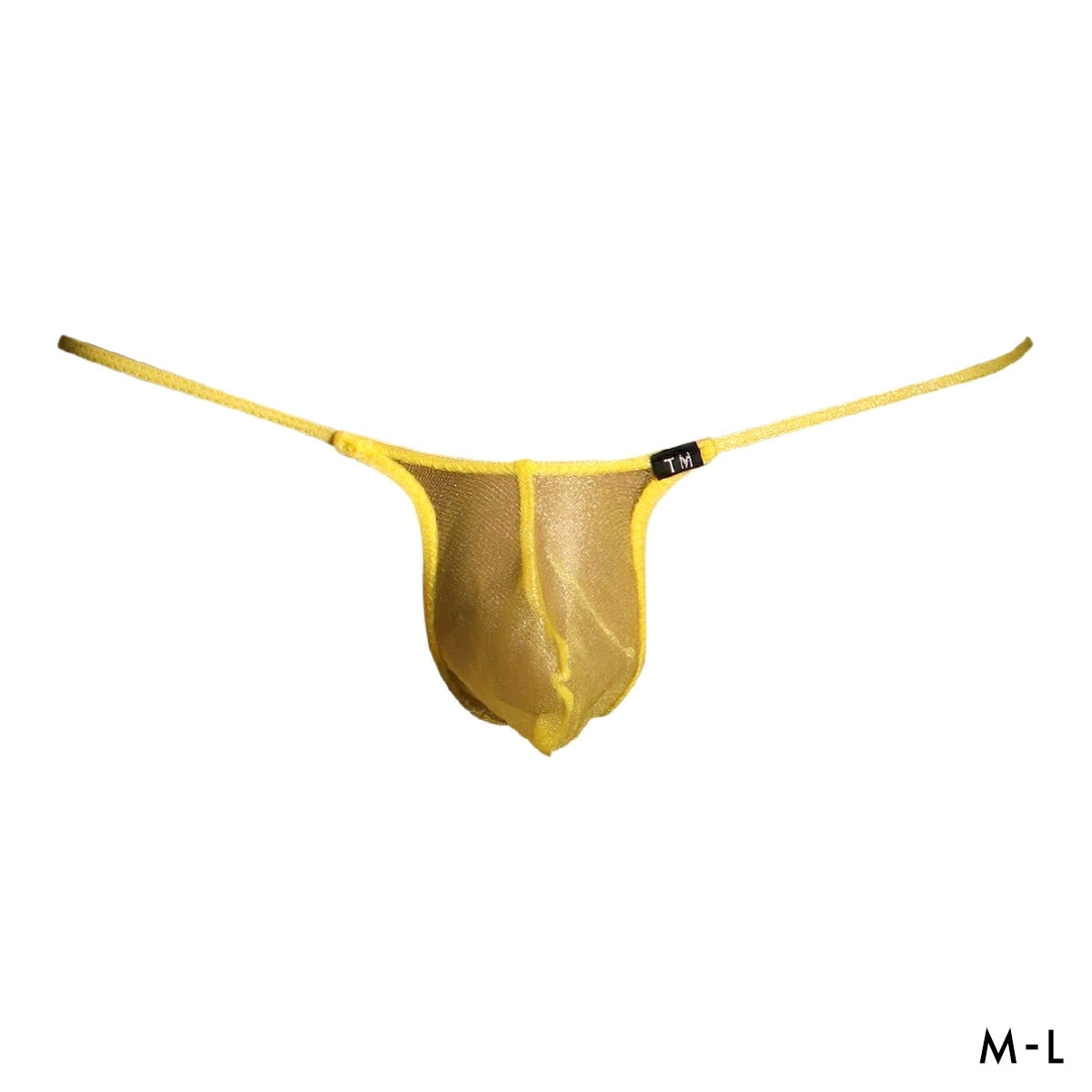 ティーエム コレクション Sparkhalf Bulge style TB Tバック ビキニ メンズ TM collection 日本製(YE-イエロー-M)