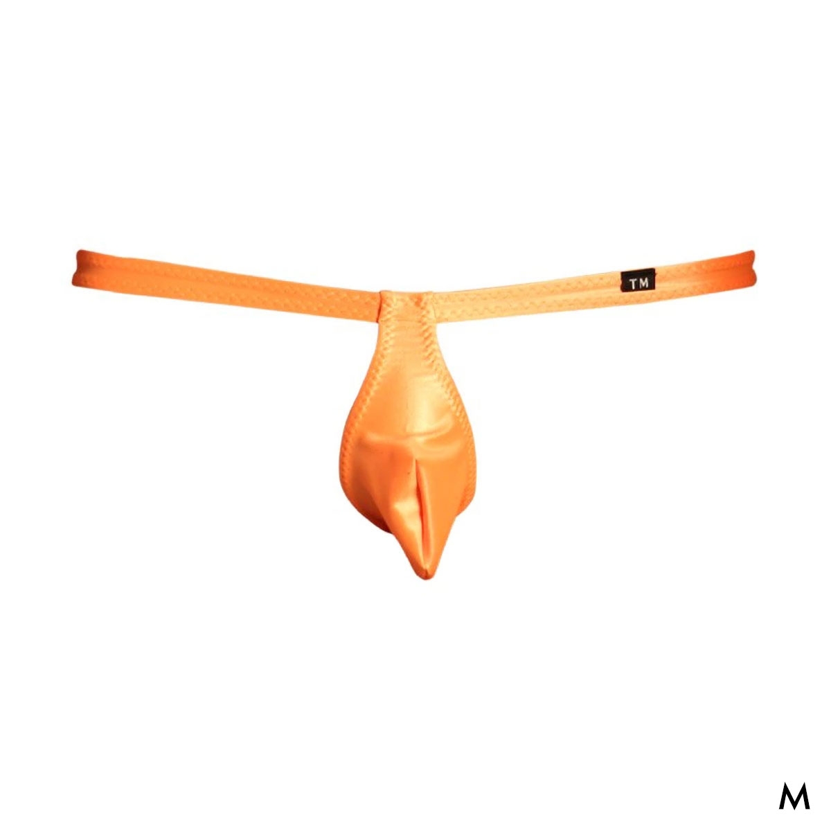 ティーエム コレクション WET フロントスリム FB フルバック ビキニ メンズ TM collection 日本製(OR-オレンジ-M)