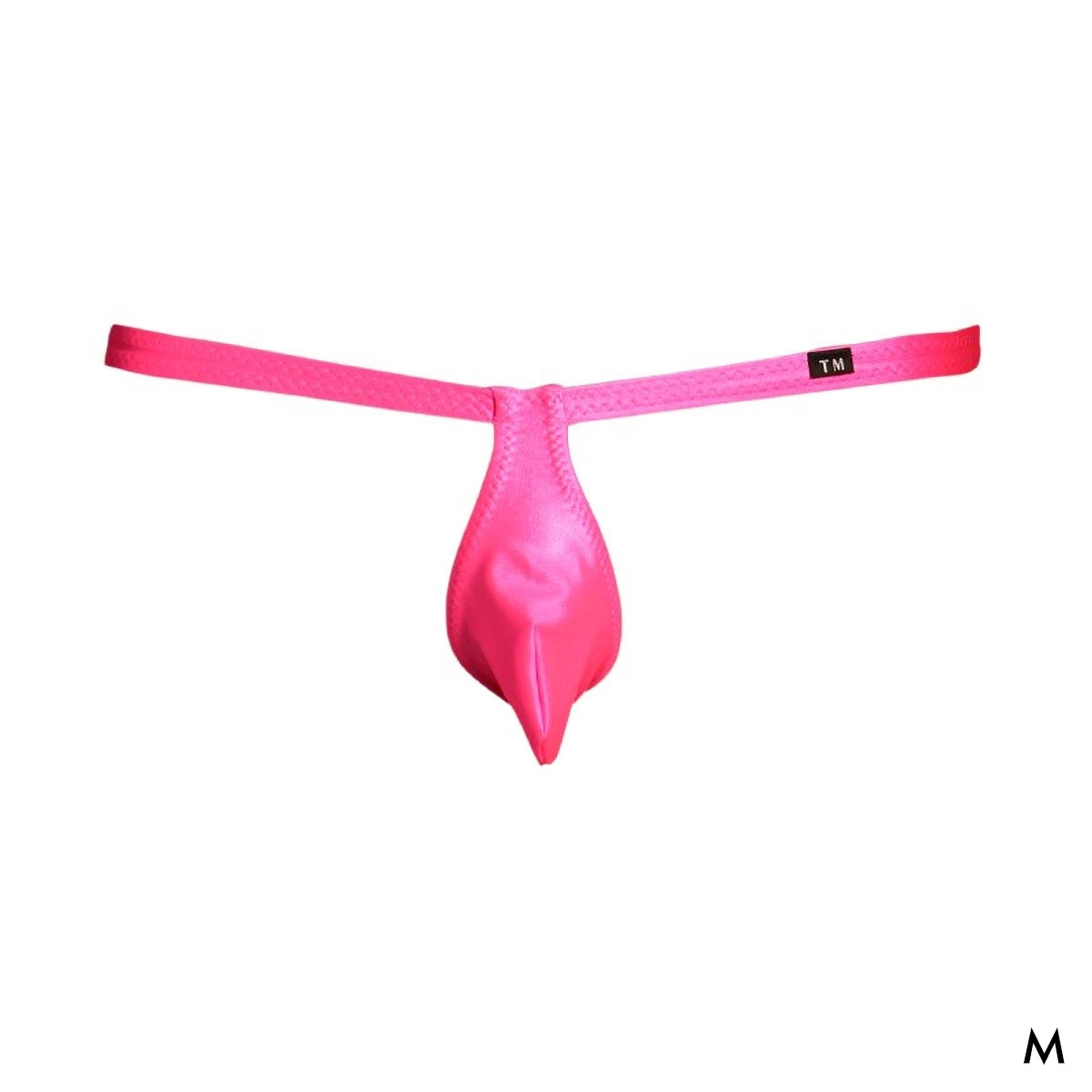 ティーエム コレクション WET フロントスリム TB Tバック ビキニ メンズ TM collection 日本製(PI-ピンク-M)