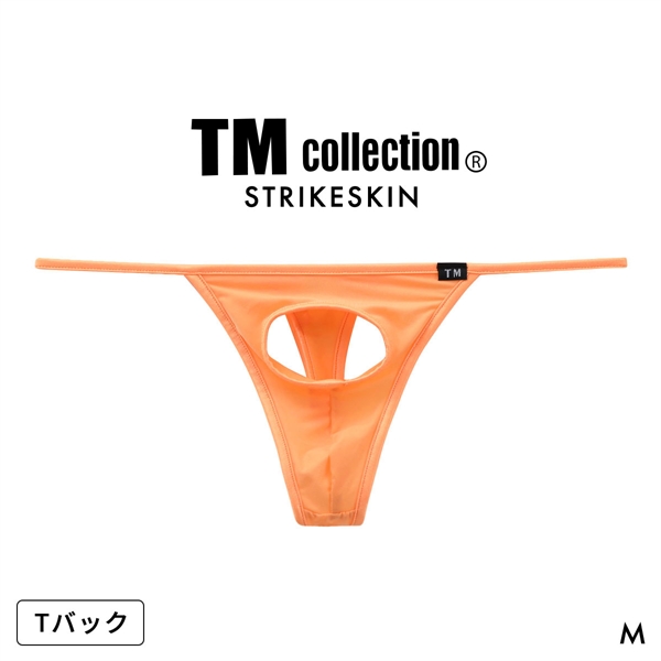 ティーエム コレクションSTRIKESKIN パイピング フロントホール Tバック TM collection