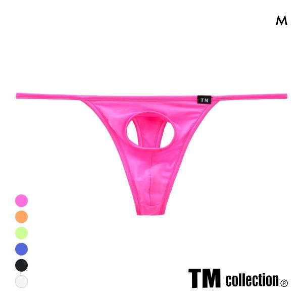 ティーエム コレクションSTRIKESKIN パイピング フロントホール Tバック TM collection