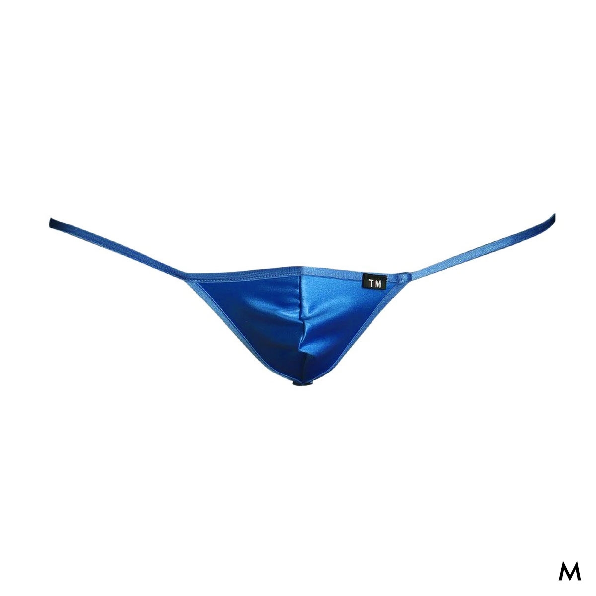 ティーエム コレクション WET ボールカップ G-STRING Gストリング メンズ Tバック TM collection(BU-ブルー-M)