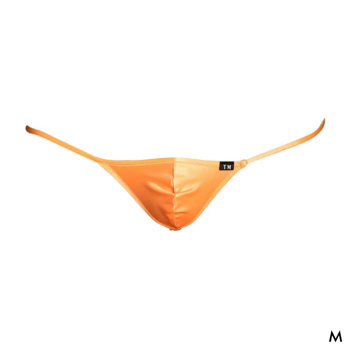 ティーエム コレクション WET ボールカップ G-STRING Gストリング メンズ Tバック TM collection(OR-オレンジ-M)