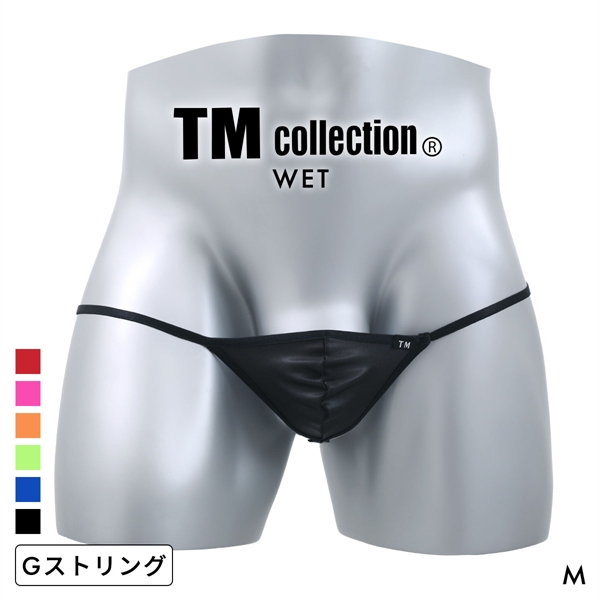 ティーエム コレクション WET ボールカップ G-STRING Gストリング メンズ Tバック TM collection