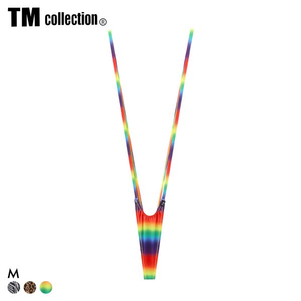 ティーエム コレクション Variety of patterns sharp cut suspenders Tバック メンズ TM collection