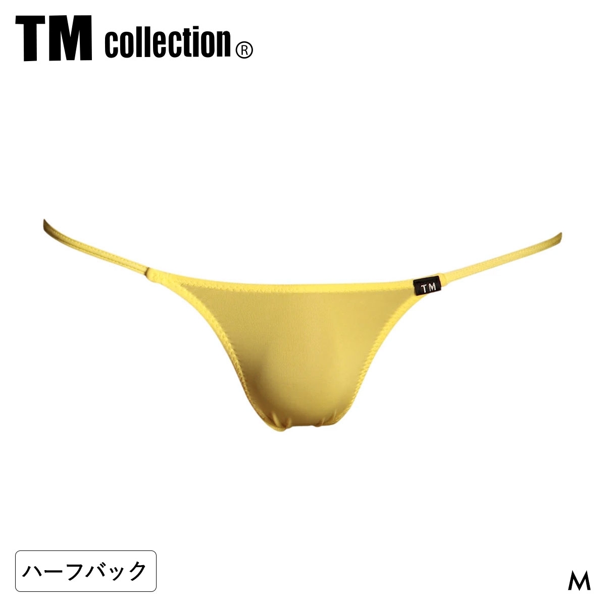 ティーエム コレクション STRIKESKIN side string sexy HB ハーフバック メンズ TM collection(YE-イエロー-M)